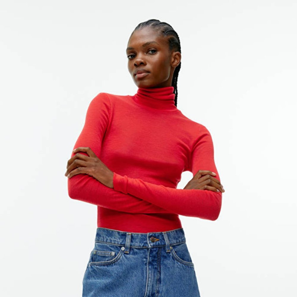 BNWT Sheer Merino Rollneck from ARKET xs